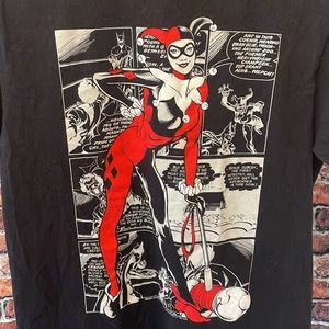 Vintage Delta Batman joker men’s medium tee shirt graphic black comics